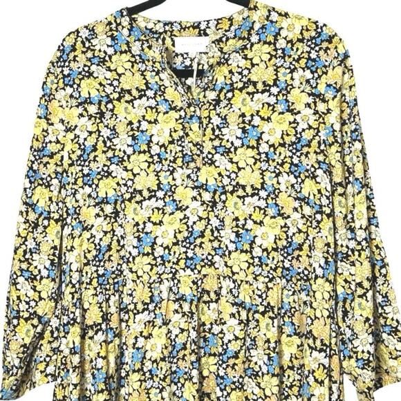 NWT Melloday Women’s Floral Print Hi-Low Maxi Dress Size XL - Picture 5 of 10